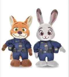 Happyくじ ズートピア A賞 ニック＆ジュディ セルフィー フィギュア