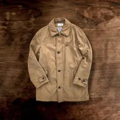 「crocodile」ナイロン 中わた入り ハーフコート ミリタリー クラシック