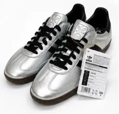 新品adidas SAMBA OG W 28cm シルバー 箱タグ付のサムネイル