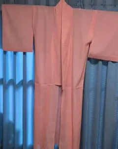 美品、着物？長襦袢？単衣の絽、広衿、ピンク