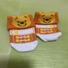 ディズニー プーさん ベビーソックス 9-11cm