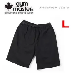 ジムマスター ストレッチヘリンボーンショートパンツ ブラック Lのサムネイル