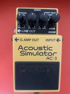 ほぼ未使用BOSS AC-3 アコースティックシュミレータのサムネイル