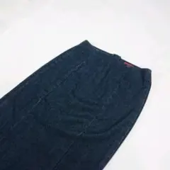 RED CARD 64520 サイドスリット ペンシルスカート デニム 濃紺 0のサムネイル
