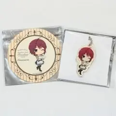 ガンダムSEED FREEDOMカフェ　アクキー　コースター　 ルナマリア　2点