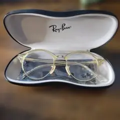 Ray-Ban クリアラウンドサングラス