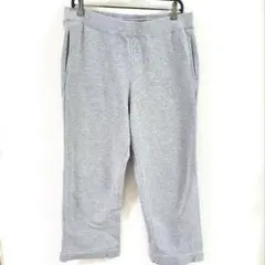 Lサイズ　UNIQLO　スウェット　長ズボン　ユニクロ　クロップドパンツ　グレー