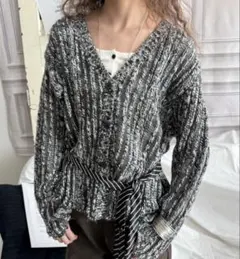 SHAGGIE ダメージシアールーズカーディガンのサムネイル