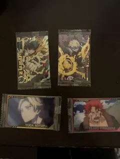 僕のヒーローアカデミア ウエハース 爆豪勝己 緑谷出久 上鳴電気 切島鋭児郎