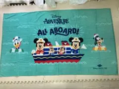 ディズニーアドベンチャー号限定 バスタオル ミッキー ミニー