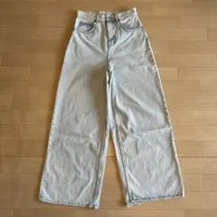 ZARA オーバーダイ デニムパンツ EUR 38