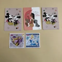 ディズニー キャラクターカードセット