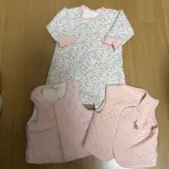 コンビミニ　ロンパース　ベスト　セット