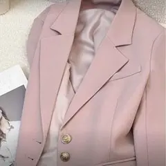 ジャケット　ピンク