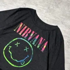 雰囲気抜群 00s NIRVANA オフィシャル Tシャツ バンT ニルヴァーナ
