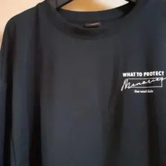 ライトオン レディース トレーナー Mサイズ 大きめ　ブラック