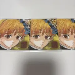 鬼滅の刃 我妻善逸アートコースター 3枚セット