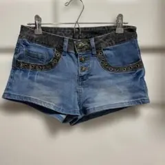 デニムショートパンツ