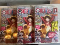 ワンピースマガジン20号 未開封プロモ付き3冊