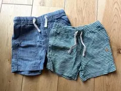 baby GAPハーフパンツ2枚セット