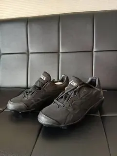 新品タグ付き アシックス asics 野球スパイク 黒 27cm - メルカリ