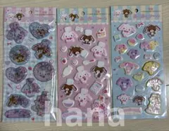 산리오 シュガーバニーズ ぷくぷくシール シャカシャカシール