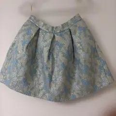 PRADA 2010コレクション モノトーン 花柄 ミニスカート - メルカリ