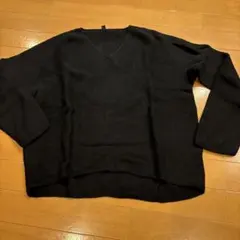 UNIQLO ブラック ニットセーター L