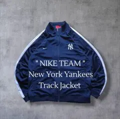 NIKE ナイキ ニューヨークヤンキース トラックジャケット 刺繍ロゴ y2k