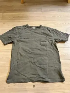 Champion チャンピオン ポケットTシャツ ダークグレー