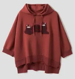 ポンチョ パーカー