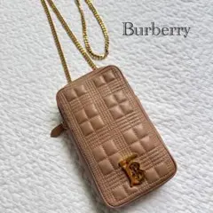 希少美品】BURBERRY ベルトバッグ ローラ TB キルティング 付属品付