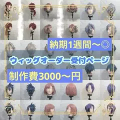 【受付中】ウィッグオーダーページ