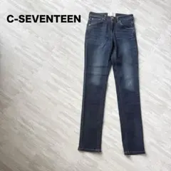 1 美品 C17 C-SEVENTEEN ストレッチ スキニー デニム 27のサムネイル