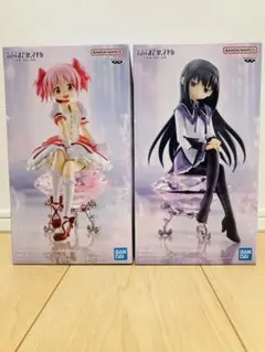 魔法少女まどか☆マギカ 鹿目まどか 暁美ほむら フィギュア 2体セット