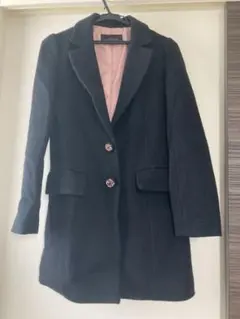 ジルスチュアート　ビジュー付きコート