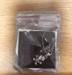 スカルモチーフ ネックレス シルバー