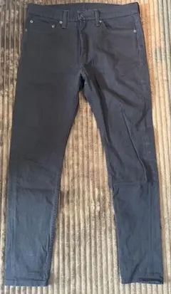 リーバイス　510 W34 ブラックスキニーデニム　　スリム　テーパード　美品