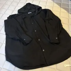 siroストレッチブロードフーディシャツ