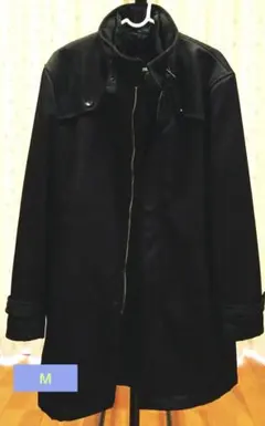 COMME CA ISMメンズコート ☆ブラックM《新品未使用》