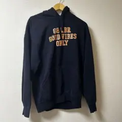 PRO CLUB パーカー スウェット フーディー 古着 Mサイズ ネイビーのサムネイル