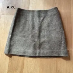 A.P.C. ヘリンボーンタイトスカート XS