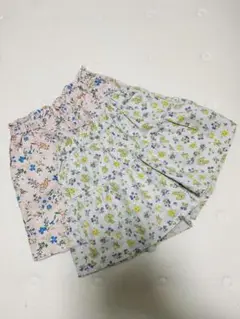 G.U/UNIQLO 花柄 半ズボン 140