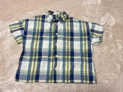 branshes チェック柄　半袖シャツ 120 美品