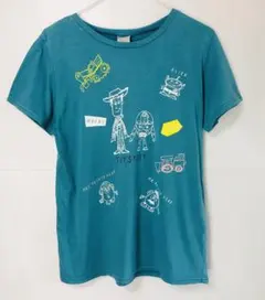 トイ・ストーリー 半袖Tシャツ 青のサムネイル