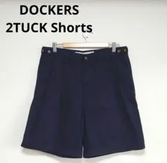 DOCKERS 2TUCK Shorts ネイビー