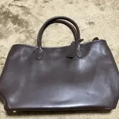 ABAHOUSE アバハウス スプリットレザー トートバッグ 茶