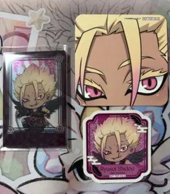 ブルーロック 天狗茶亭 士道龍聖 アクリルカード ステッカー コースター ブルロ