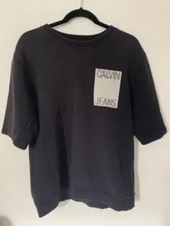 CALVIN KLEIN JEANS 黒 スウェットTシャツ M