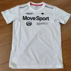 DESCENTE Move Sport Tシャツ ホワイト Mサイズ